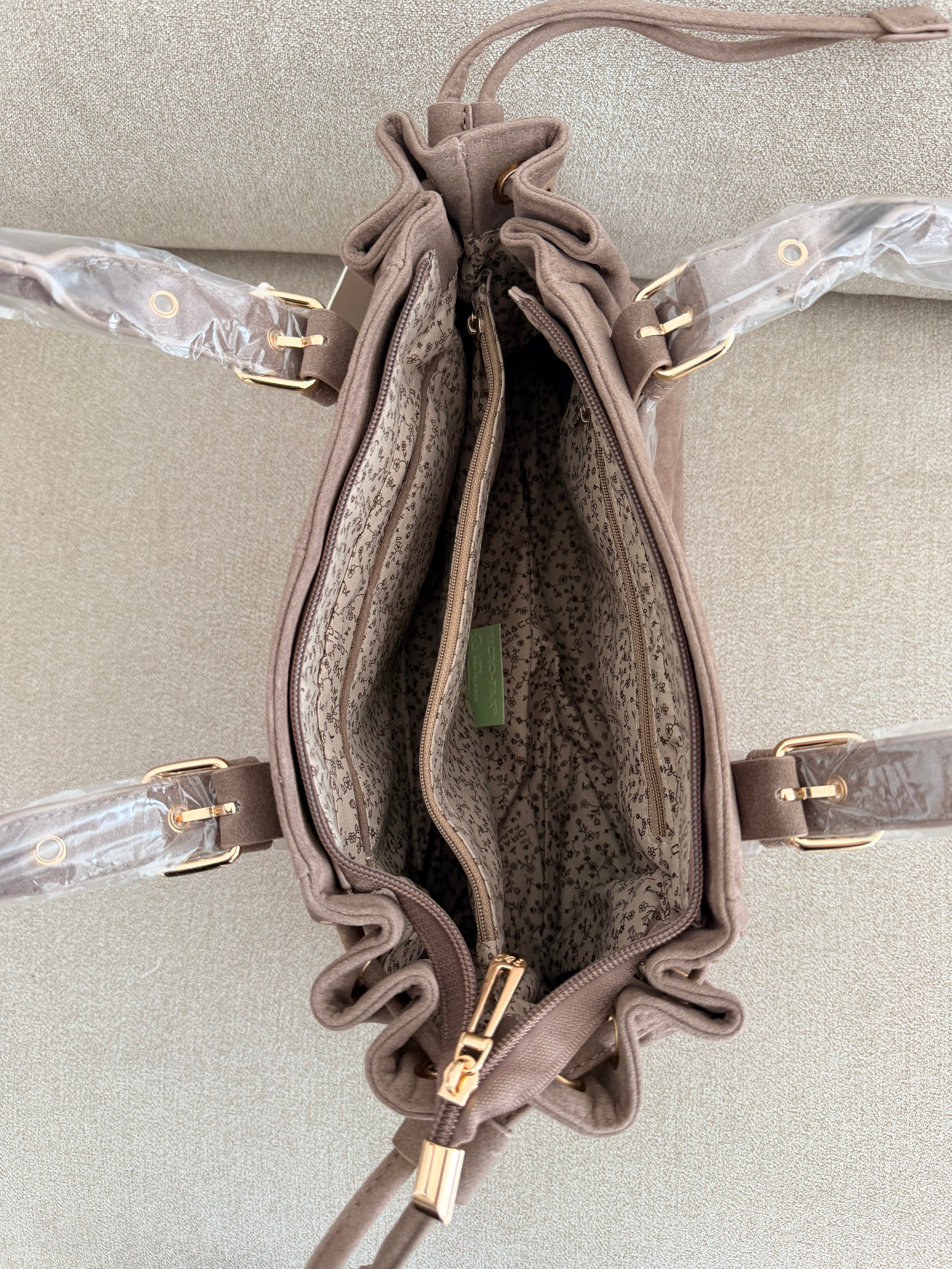 Sac L’Intemporel – Format moyen Taupe