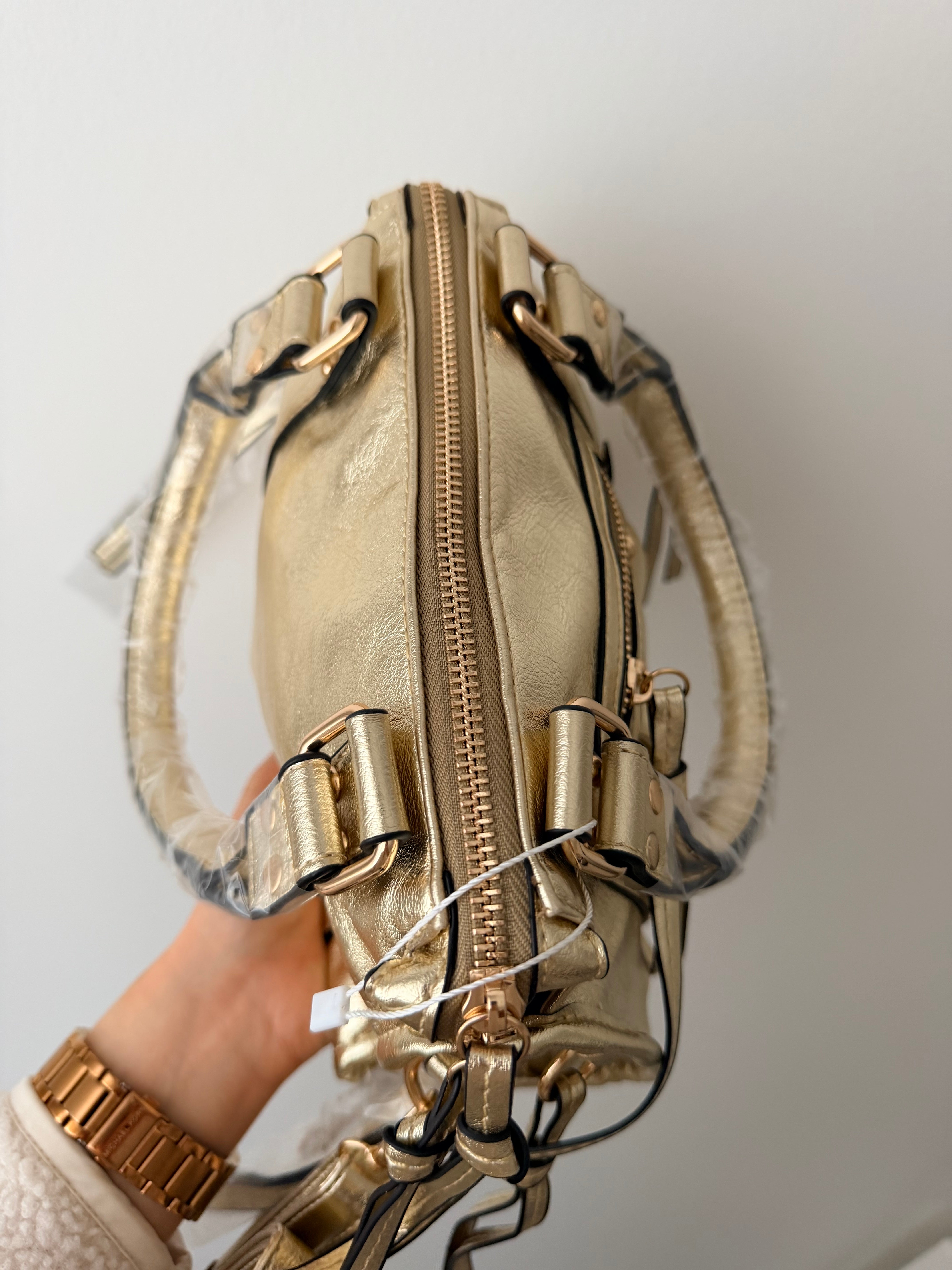 Sac à bandoulière doré