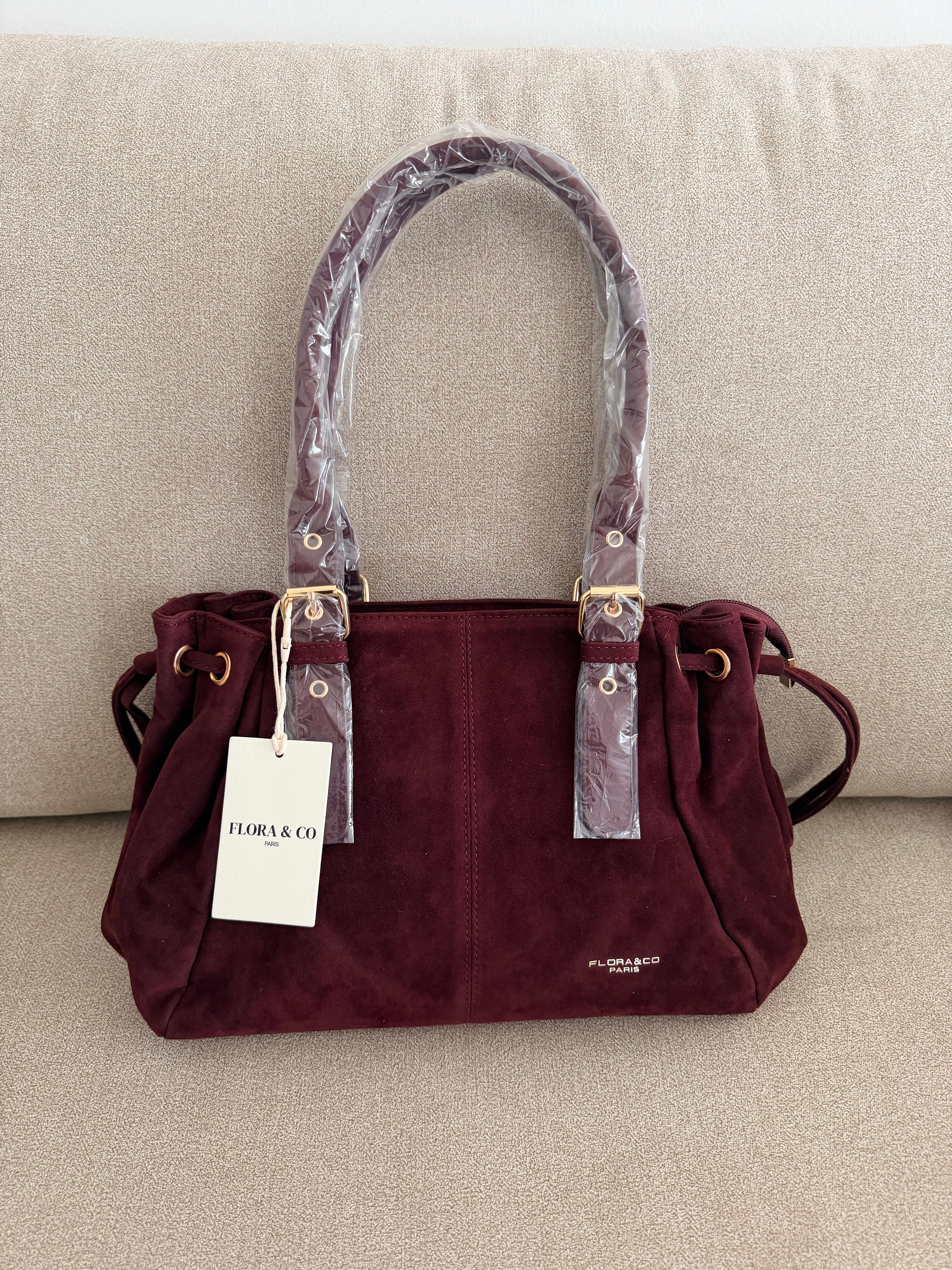 Sac L’Intemporel – Format moyen Bordeaux