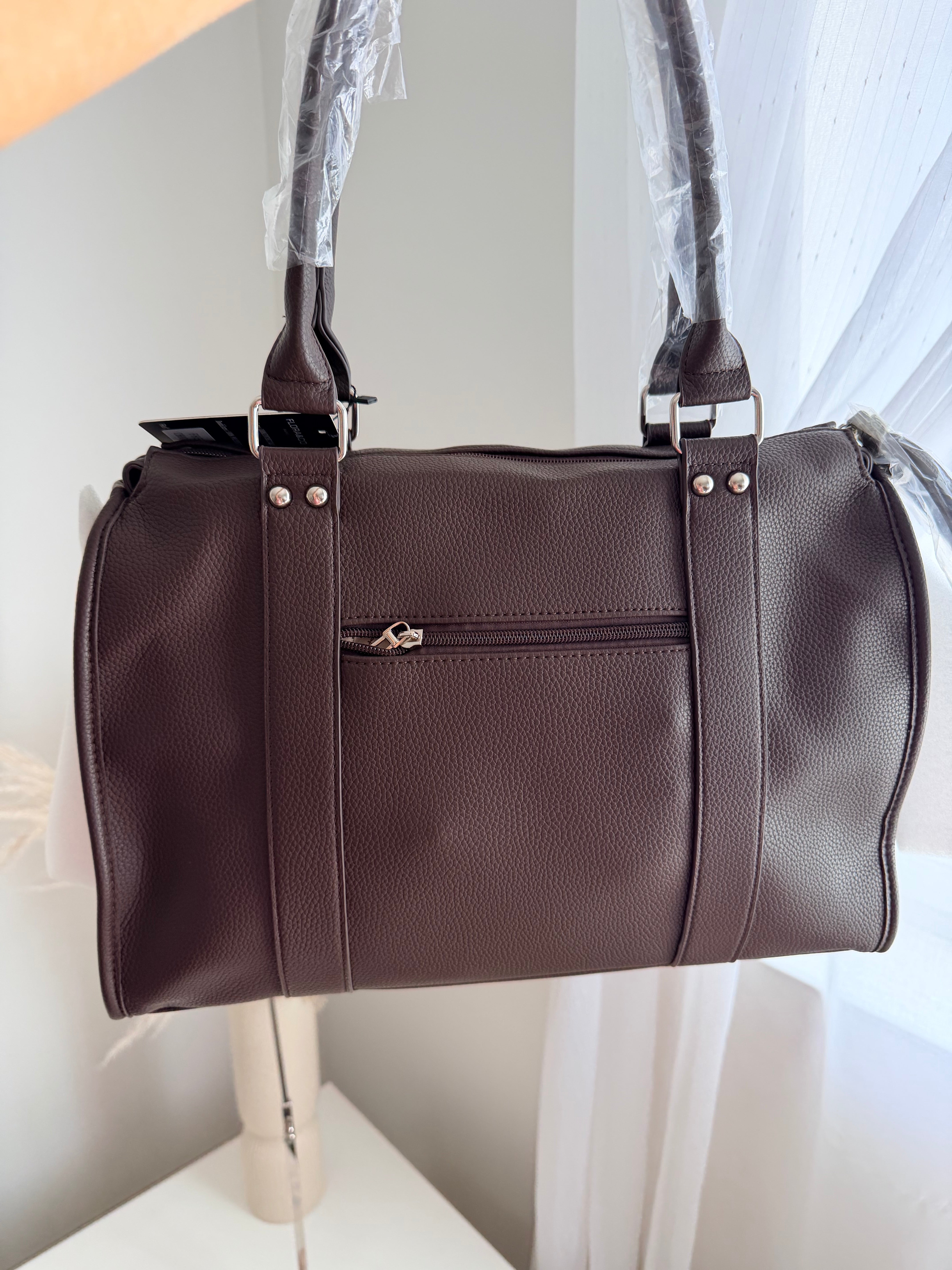 Sac FLORA marron chocolat