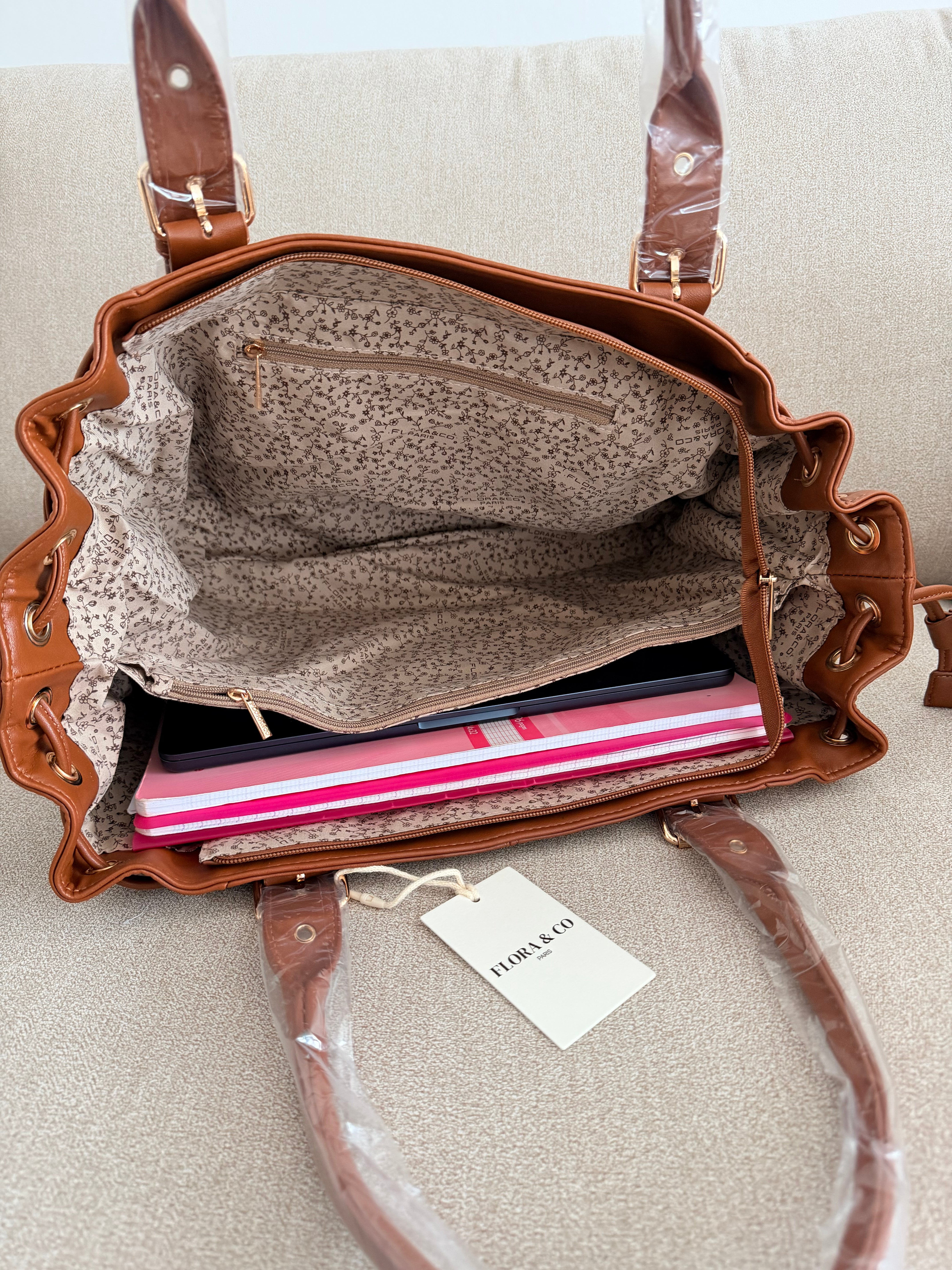 Sac L’Intemporel - Camel