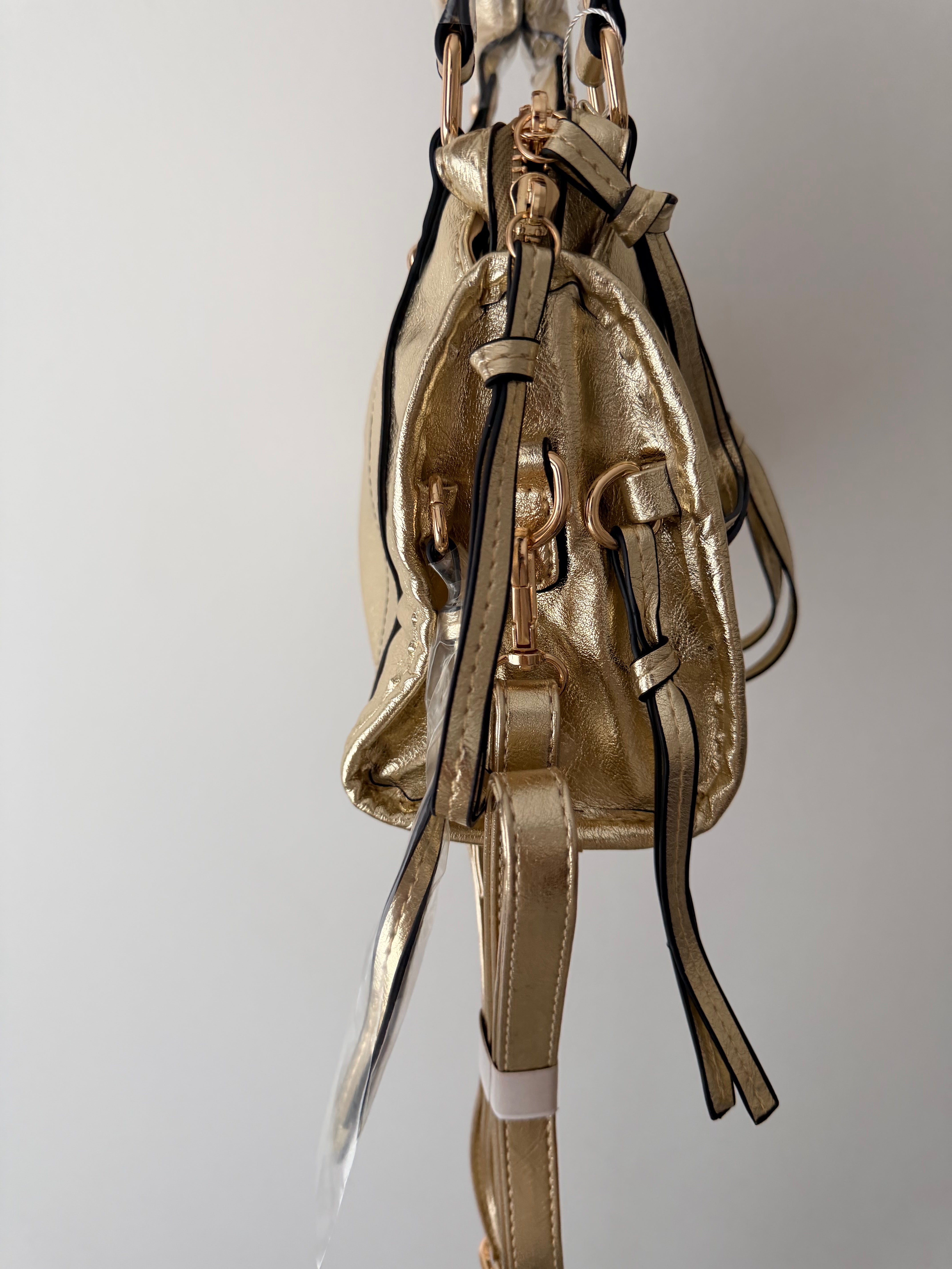 Sac à bandoulière doré