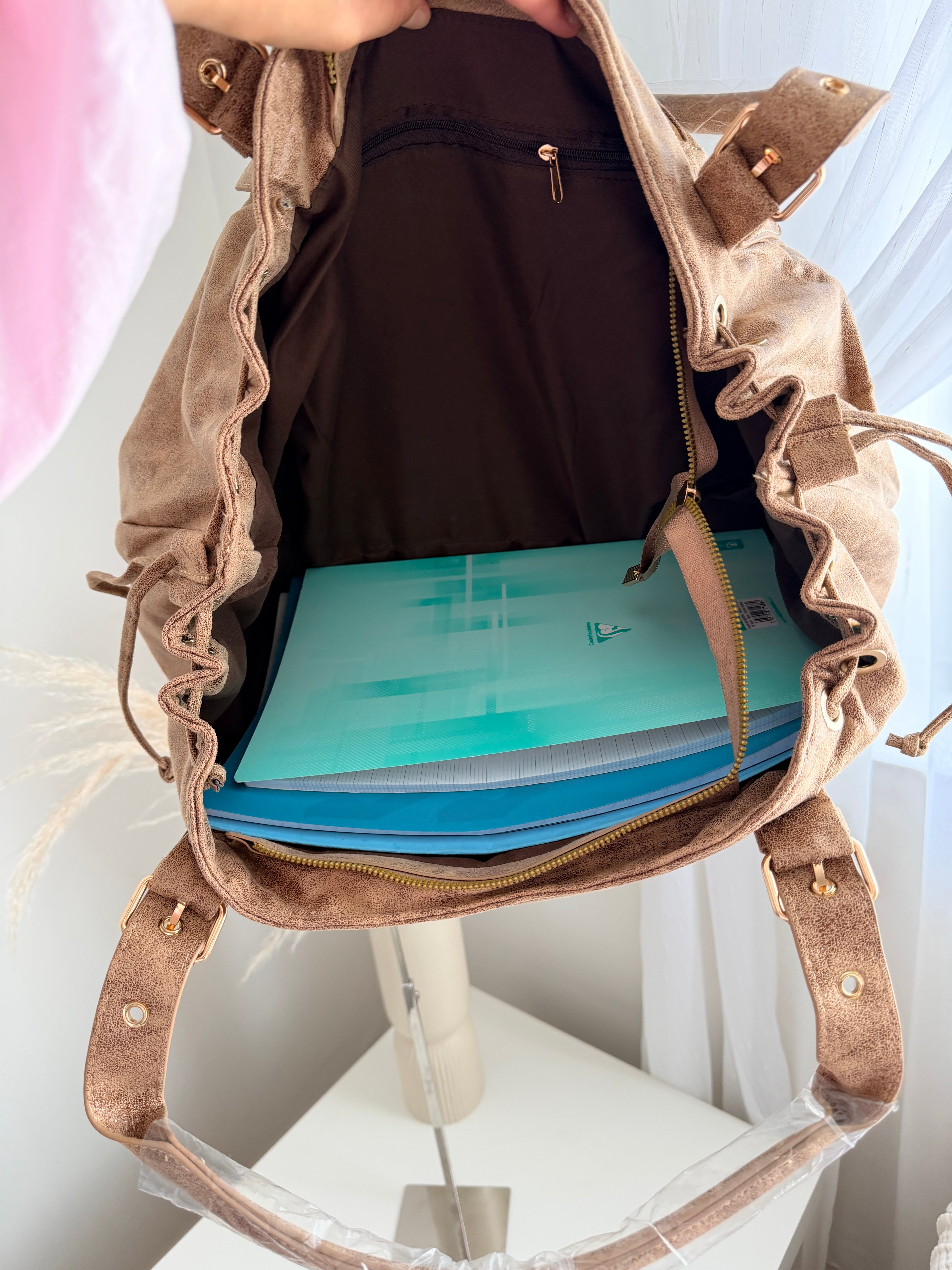 Sac MARIA irisé scintillant