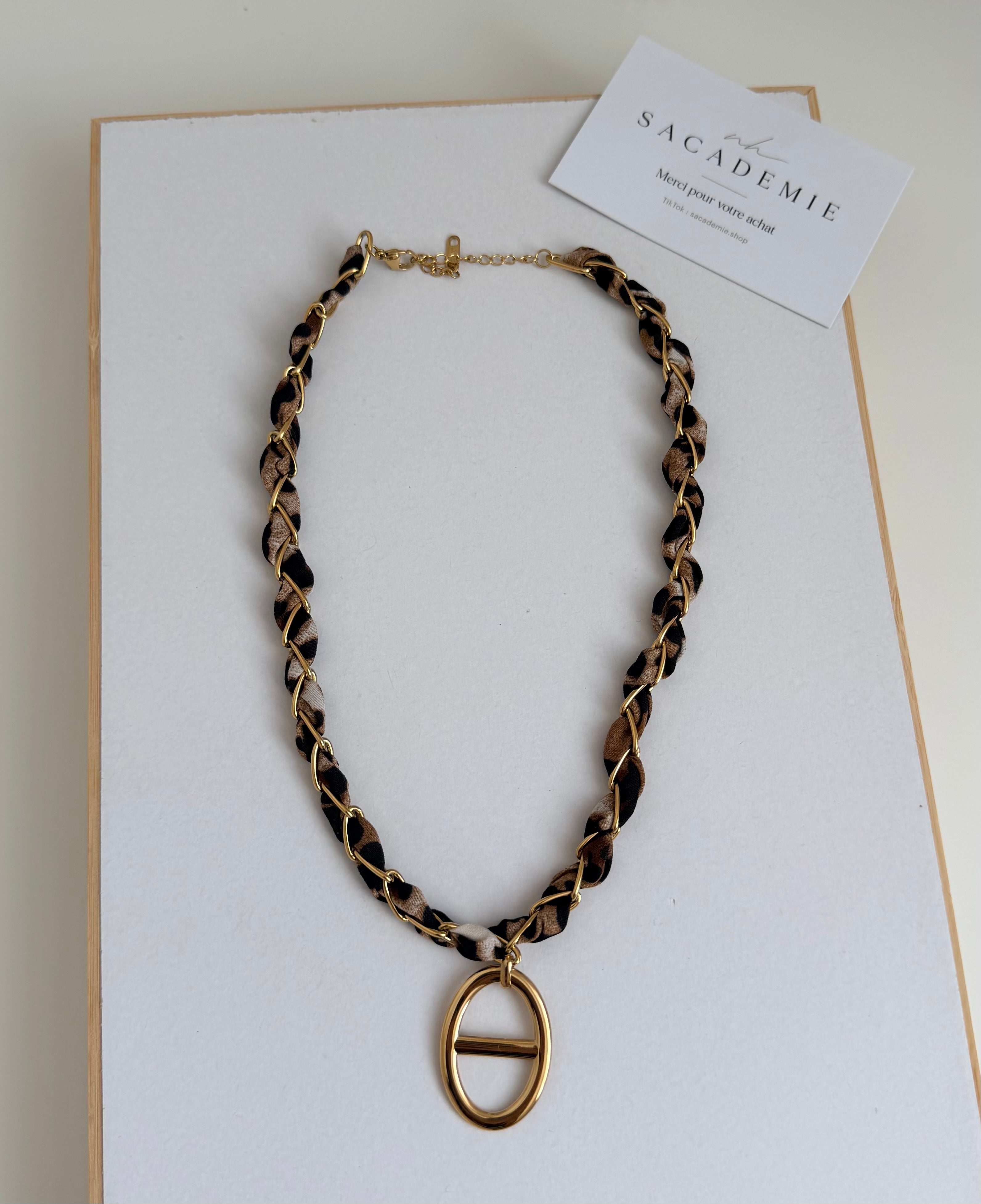 Collier Léopard