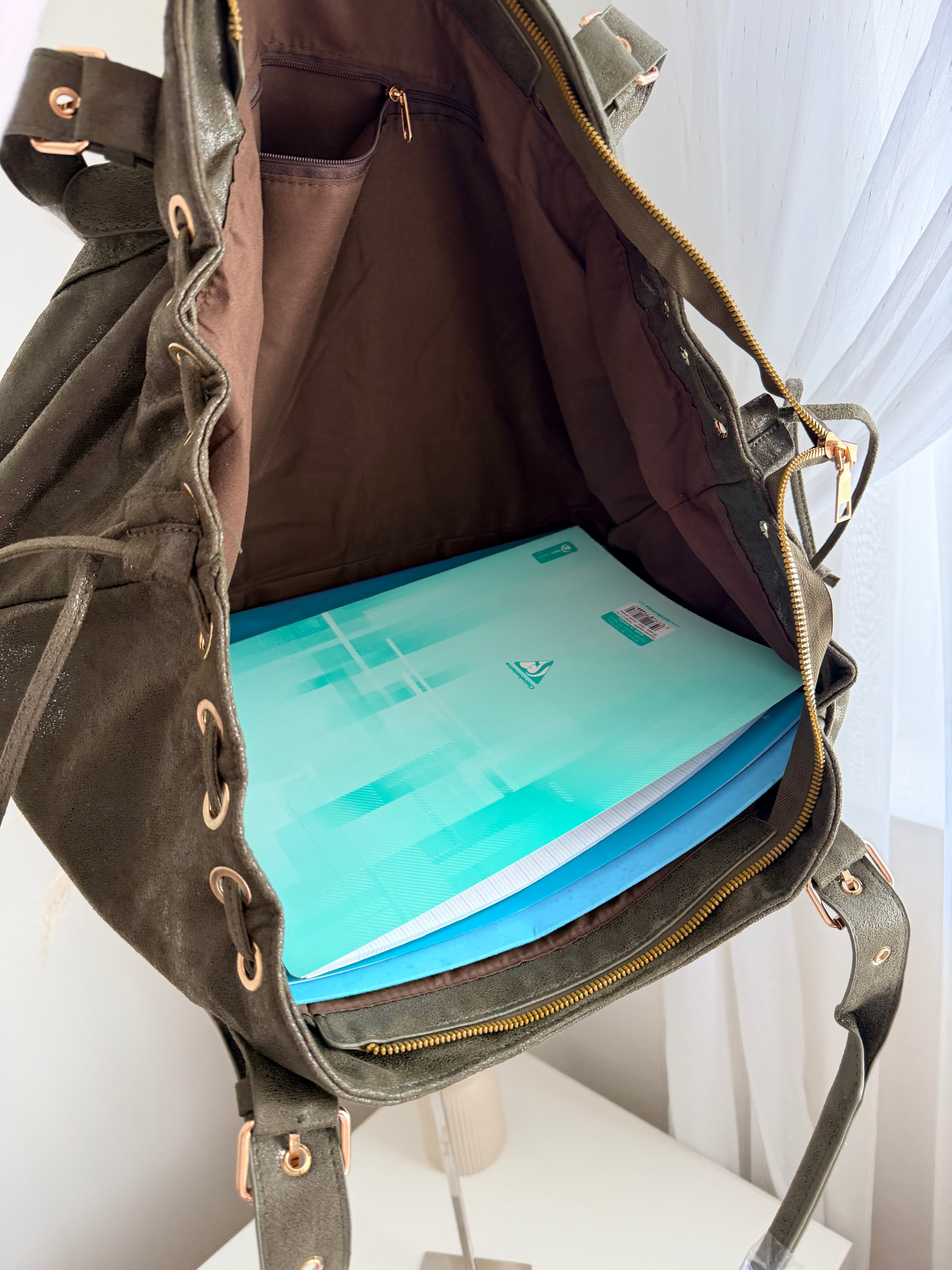 SAC LOLA irisé scintillant