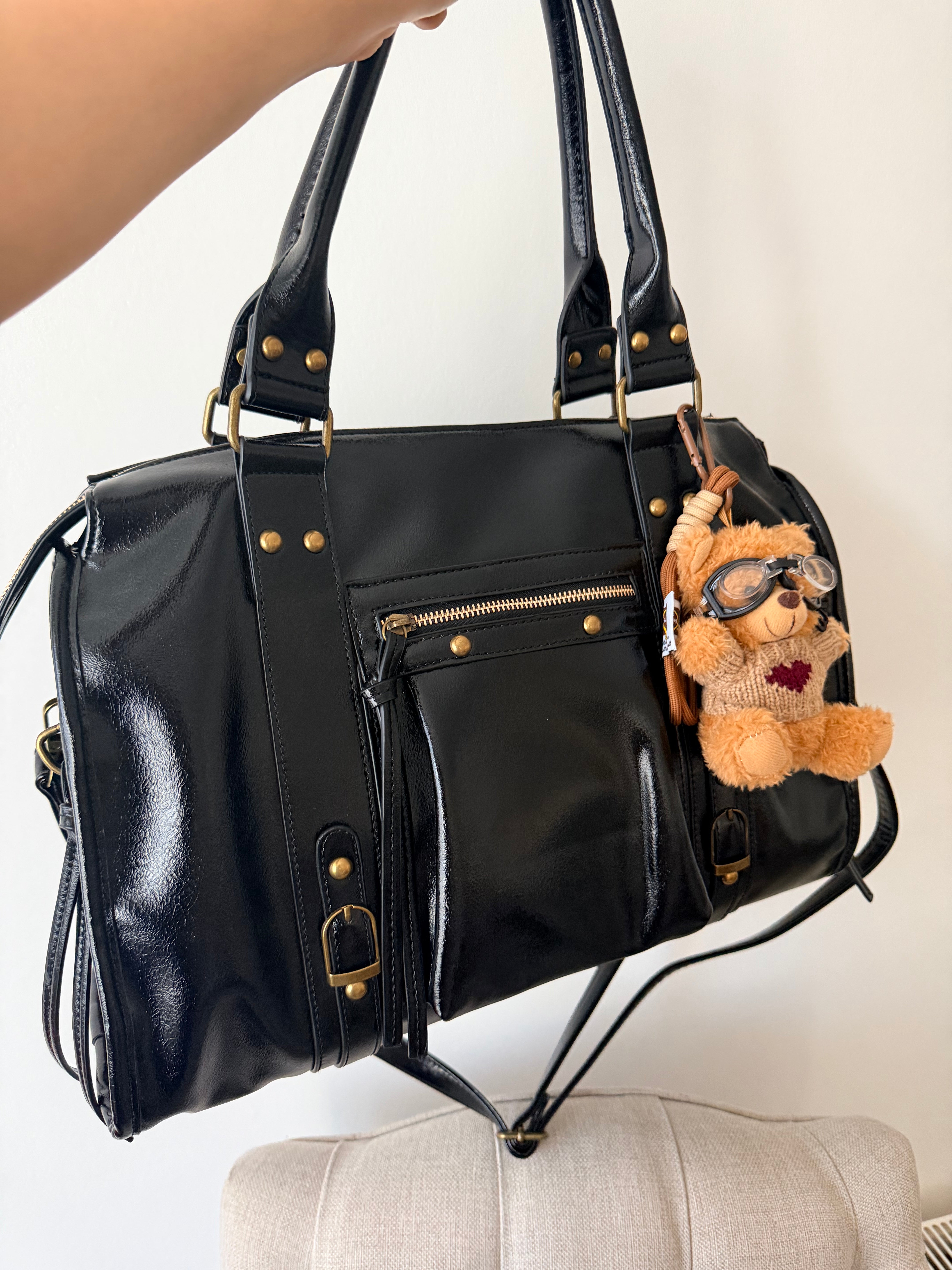 Accessoire de sac – Peluche marron