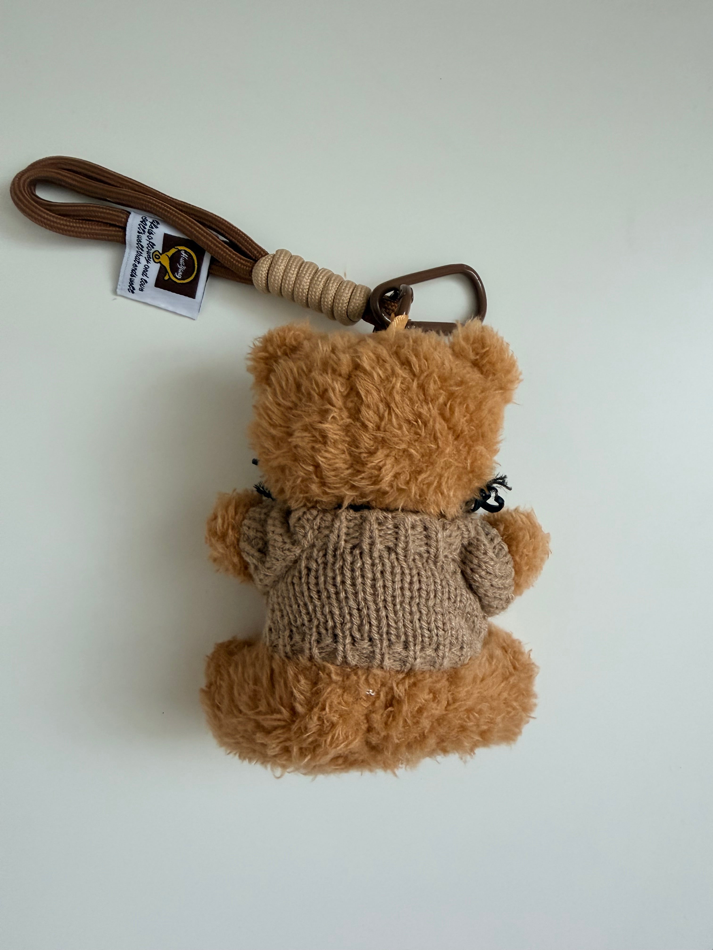 Accessoire de sac – Peluche marron