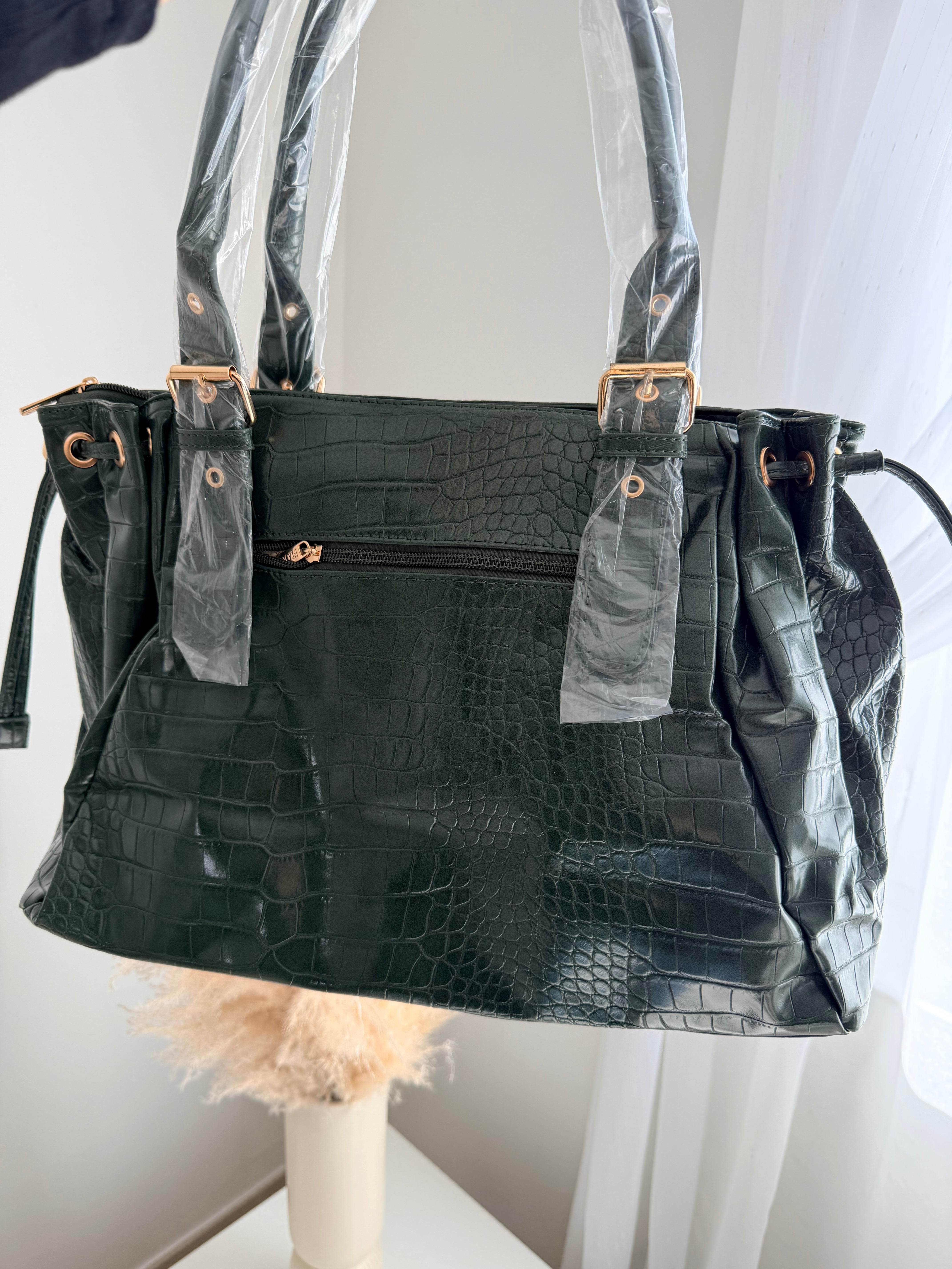 Sac l’intemporel - Croco kaki