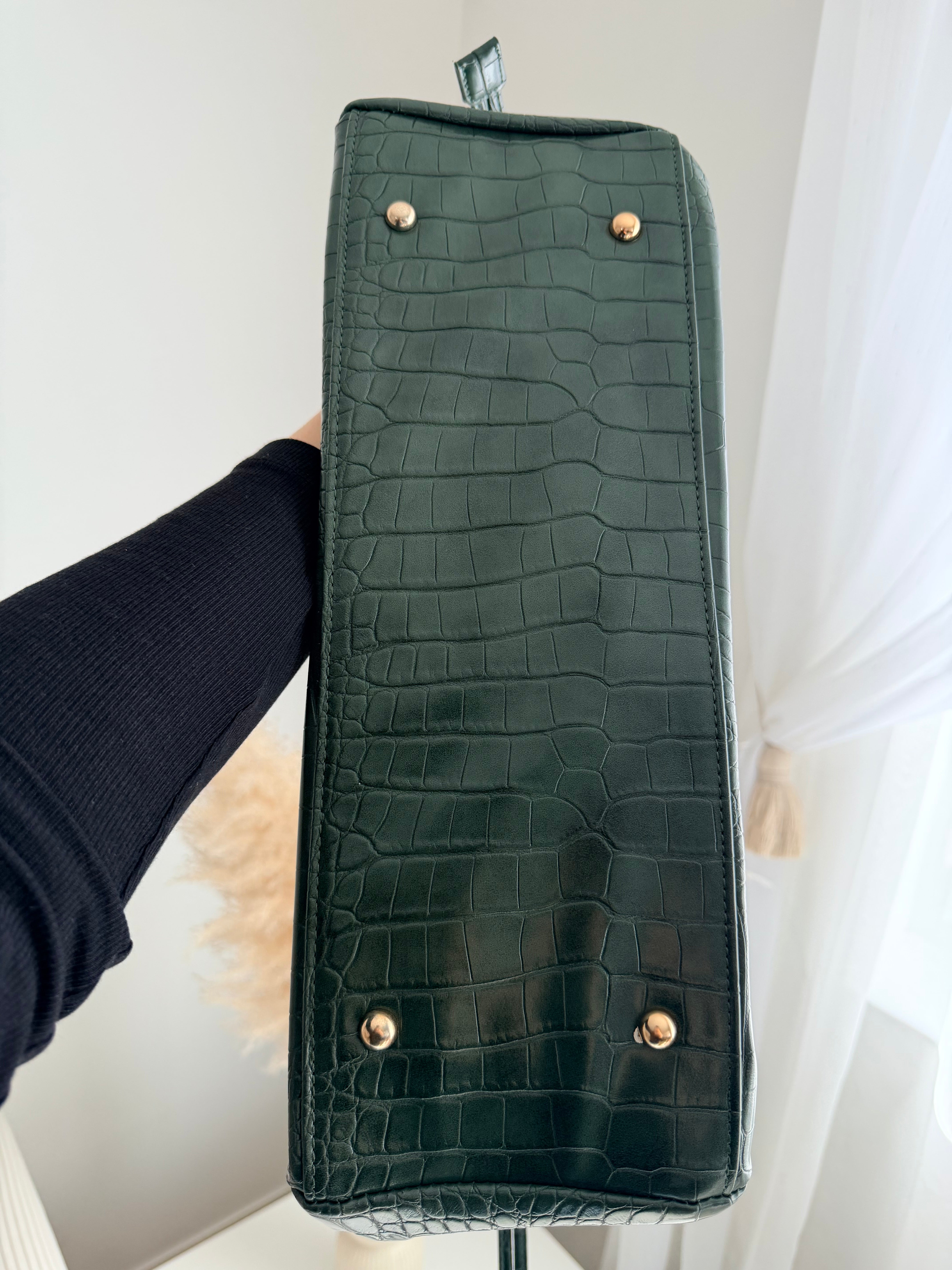 Sac l’intemporel - Croco kaki