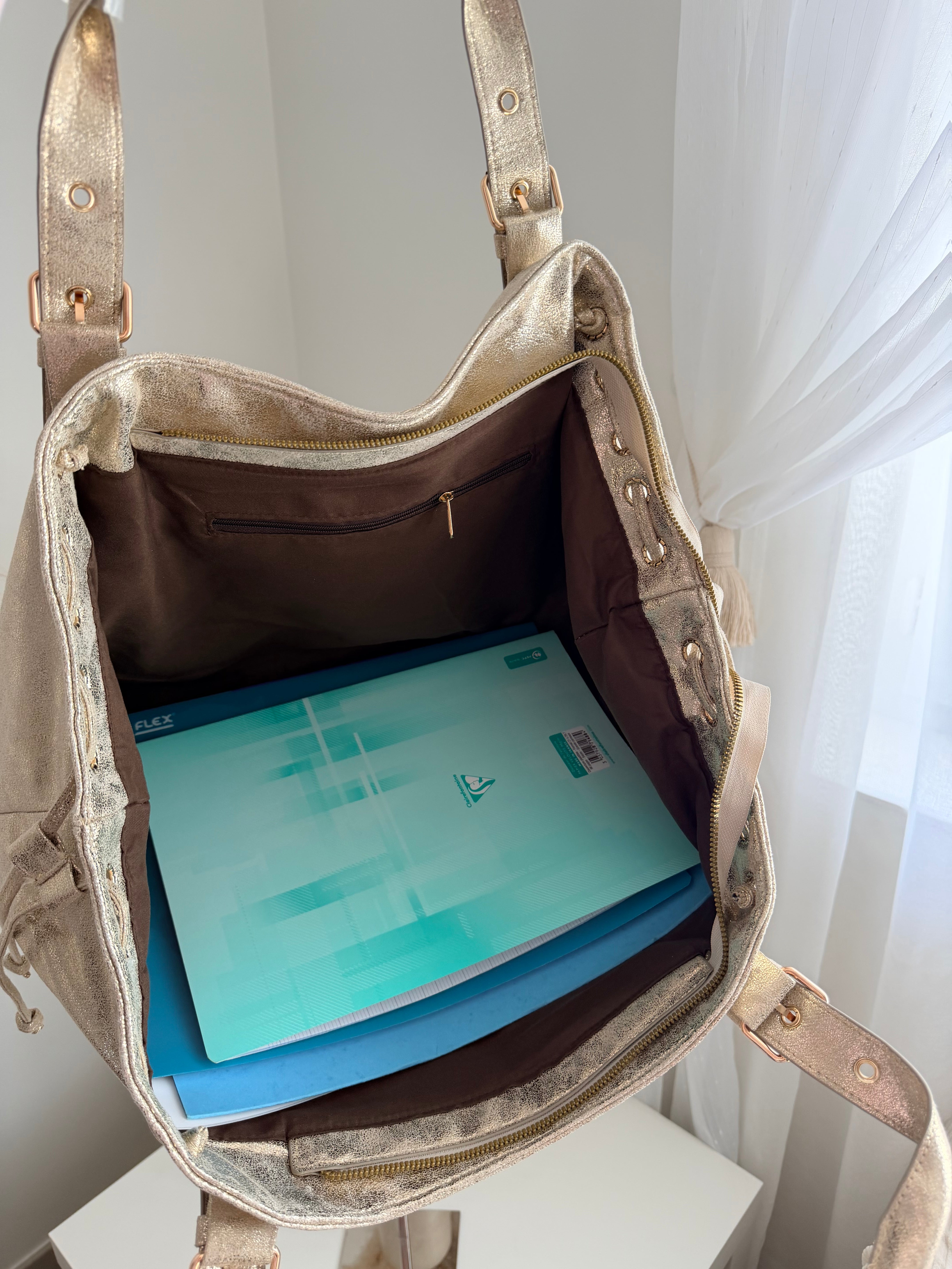 Sac MAEVA irisé scintillant