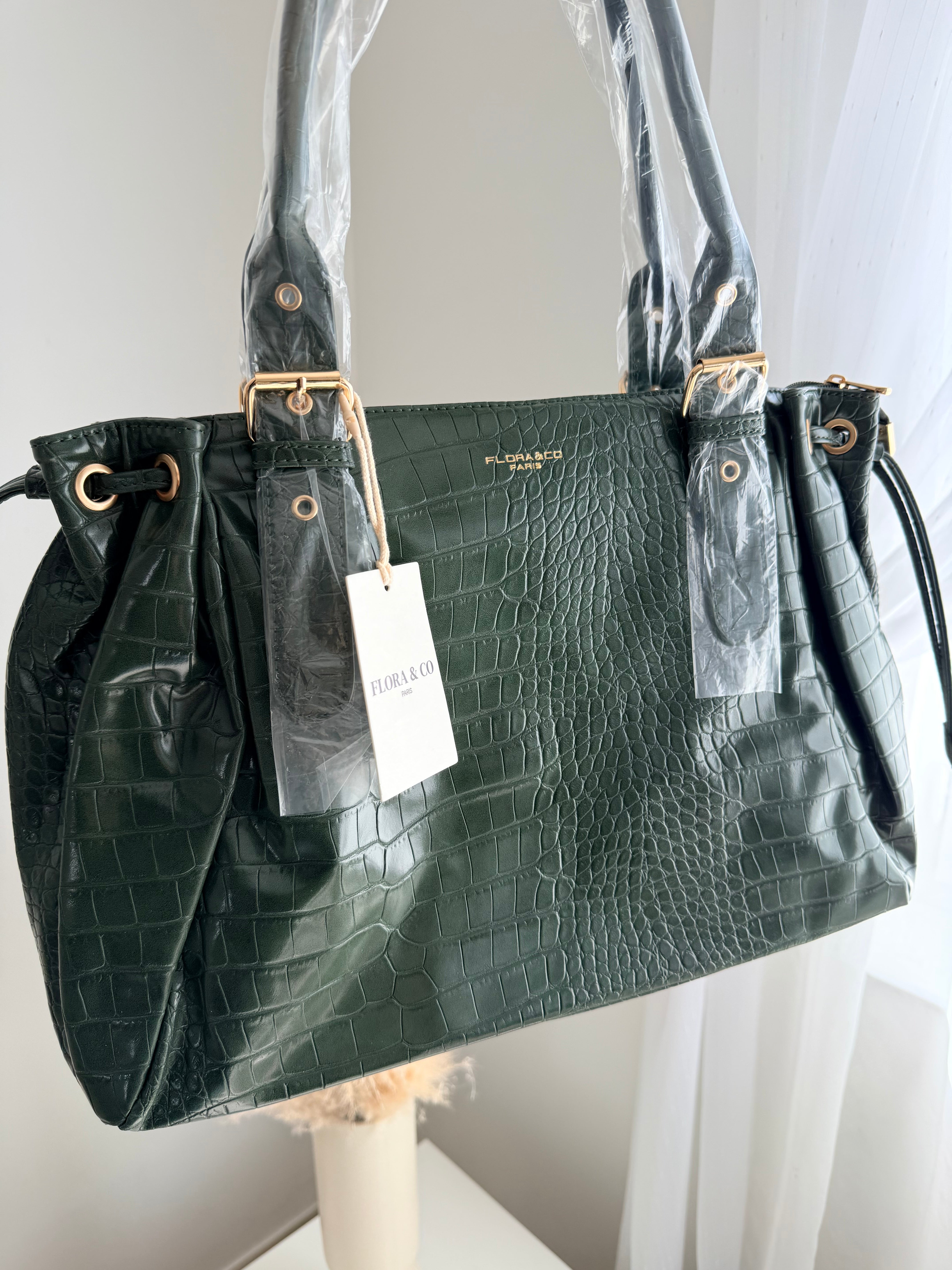 Sac l’intemporel - Croco kaki
