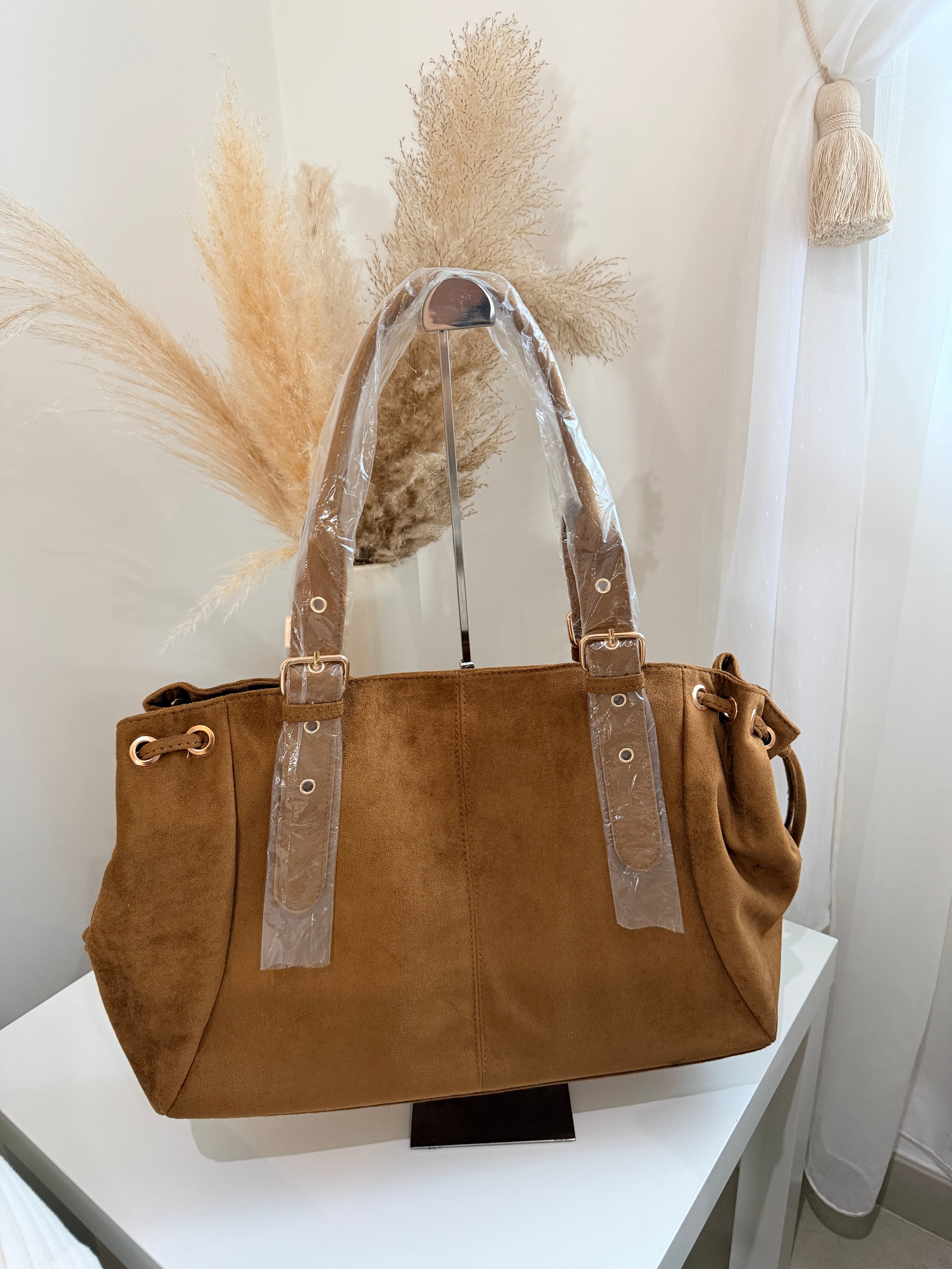 Déria Velvet Marron camel